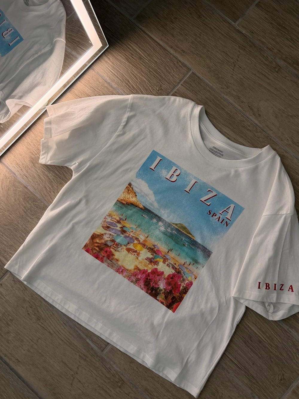 IBIZA Spain Graphic Crop Top